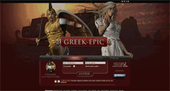 Desktop Screenshot of greek-epic.com
