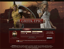 Tablet Screenshot of greek-epic.com